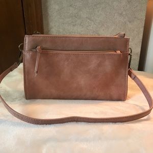 Brushed Salmon color - small dress bag